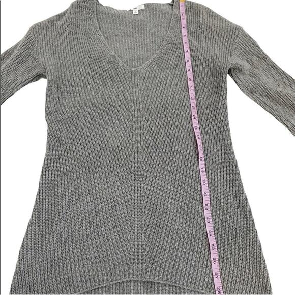 BP Gray Plunging V-Neckline Sweater, Size Small - Picture 6 of 10